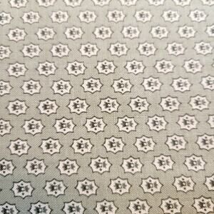 Cranston VIP Green Floral Star Cotton Fabric 1yd x44" Quilt Sewing USA Print